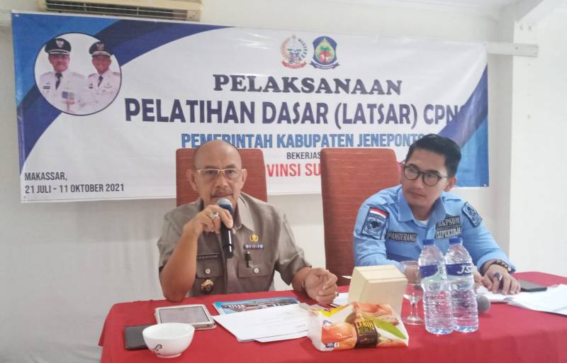 Sidak Peserta Latsar, Kepala BKPSDM Harap ASN Disiplin Ikuti Pelatihan