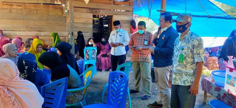 Kasus Aktif Terkonfirmasi Covid-19 Sidrap Meningkat, Pemkab Sidrap Gencar Lakukan Sosialisasi Penerapan Protkes