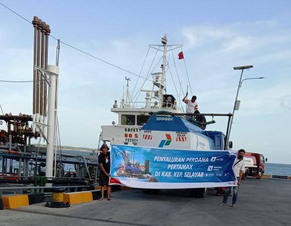 Penuhi Kebutuhan Masyarakat, Pertamax Hadir di Selayar