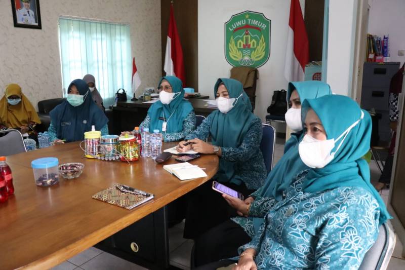 TP PKK Lutim Ikuti "ObraS KaIN" Pencegahan Covid-19 pada Anak dan Keluarganya