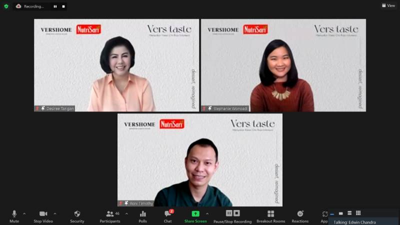Vershome dan NutriSari Rayakan Kreasi Cita Rasa Indonesia serta Hadirkan Inspirasi bagi Bisnis Food & Beverages (F&B) melalui Project Vers Taste