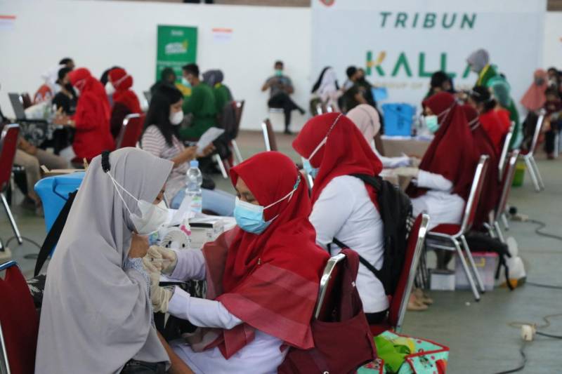 Lebih 3.500 Peserta Ikuti Hari Pertama Gebyar 75.000 Vaksin Batch I