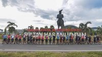 Peringati HUT ke-76 RI, MCC Gowes Tempuh Jarak 76 Km