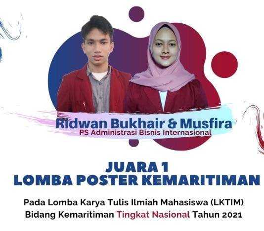 Kader HMI MPO Pangkep Raih Juara Pertama Lomba Poster Kemaritiman