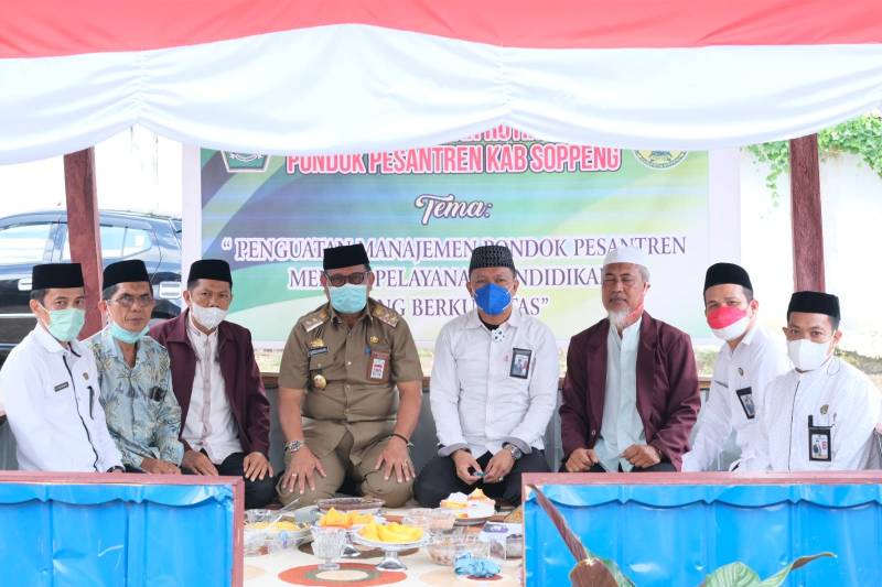 Buka Pertemuan Rutin Pondok Pesantren, Wabup Soppeng Harap Jadi Tuan Rumah ke Depannya