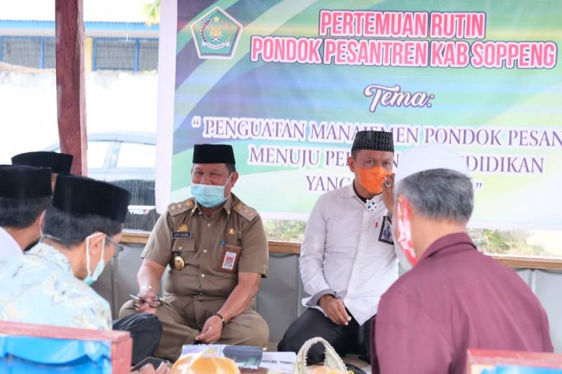 Buka Pertemuan Rutin Pondok Pesantren, Wabup Soppeng Harap Jadi Tuan Rumah ke Depannya