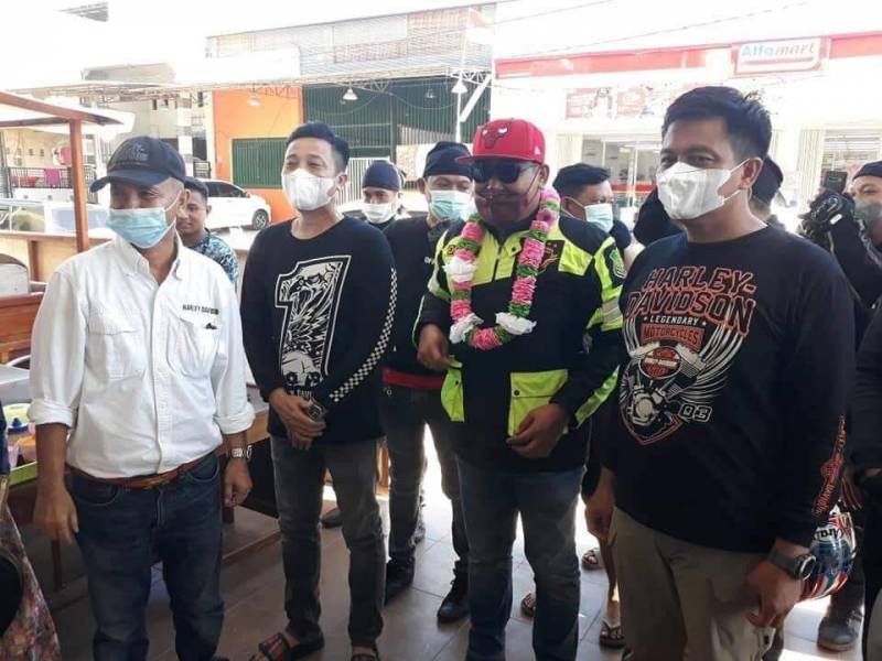 10 Hari Perjalanan, Kadin Sidrap Rider Community Tuntaskan Misi ke Titik Nol Kota Manado