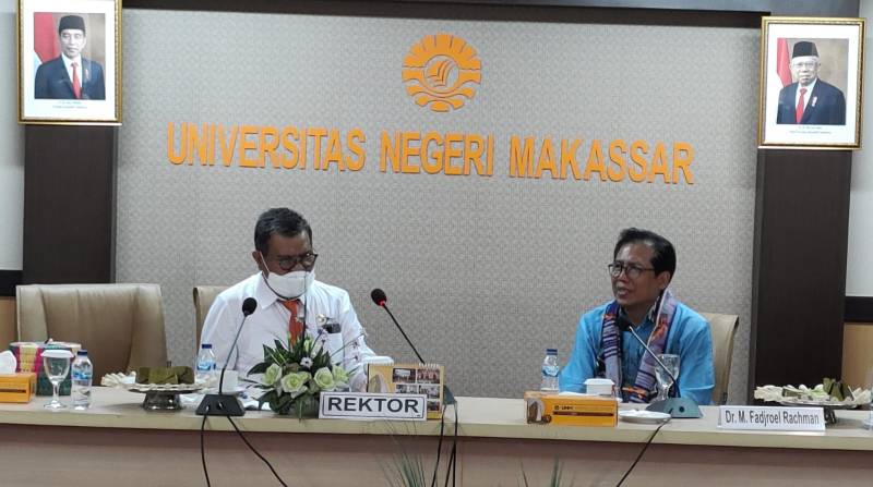Terima Kunjungan Jubir Presiden, Rektor UNM Curhat Masalah Ini