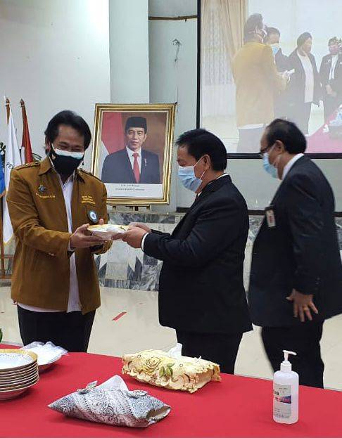 Dr.H.Andi Kasman, S.E.M.M. Melantik PAPIRUS, Disaksikan Kepala Perpustkaan Nasional dan Deputiy SDM