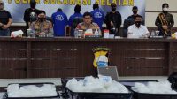 Tersangka Narkotika Ditangkap Polda Sulsel, Sudah 13 Kali Bawa Sabu di Makassar