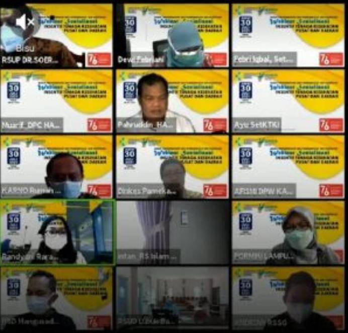 Wali Kota Parepare Jadi Narasumber Webinar Nasional