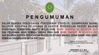 Hakim dan Pegawai Terpapar Covid-19, Pengadilan Negeri Majene Lockdown
