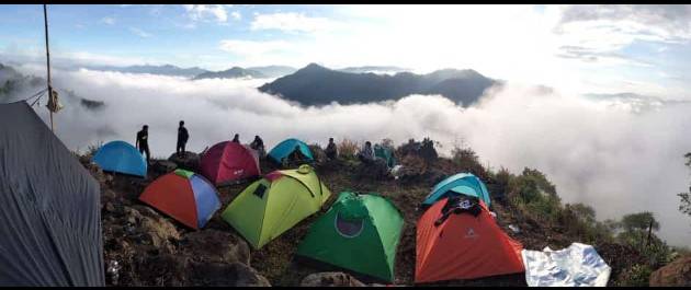 Wow Menakjubkan! Negeri di Atas Awan di Bastem Kabupaten Luwu