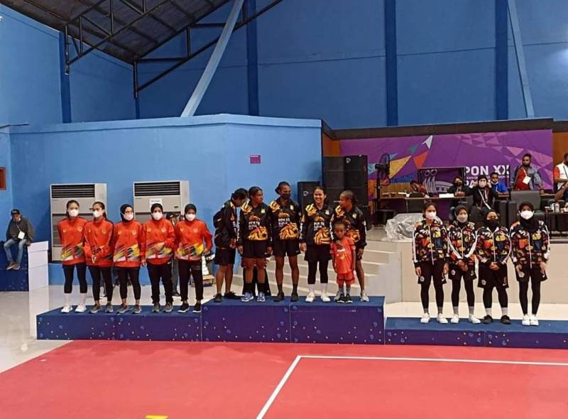 Cabor Sepak Takraw Kontingen Sulsel Sumbang Medali Pertama di PON Papua