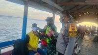 Bhabinkamtibmas dan Babinsa Pulau Kodingareng Kompak Patroli Sambang