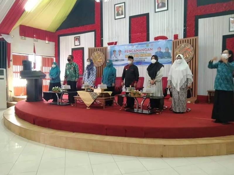PKK Launching Vaksinasi Bumil. Johra MB; Ibu Hamil Jangan Takut Divaksin