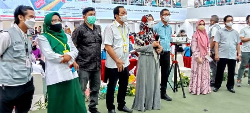 Majdah: Disaksikan Jusuf kalla, Kapolda, Pangdam, Walikota, Gubernur, UIM Sambut Maba dengan Vaksin Covid-19
