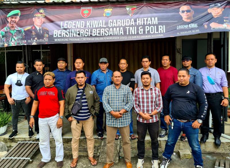 Ormas Legend Kiwal Garuda Hitam Gelar Konsolidasi Anggota