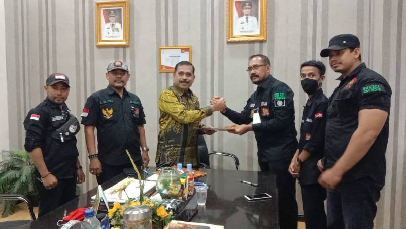 DPP Harimau Bodyguard Adakan Kerja Sama dengan Dinsos Sulsel