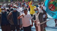 Bupati Jeneponto Lepas Tim Pra Porprov Sekaligus Buka Kejuaraan Tenis