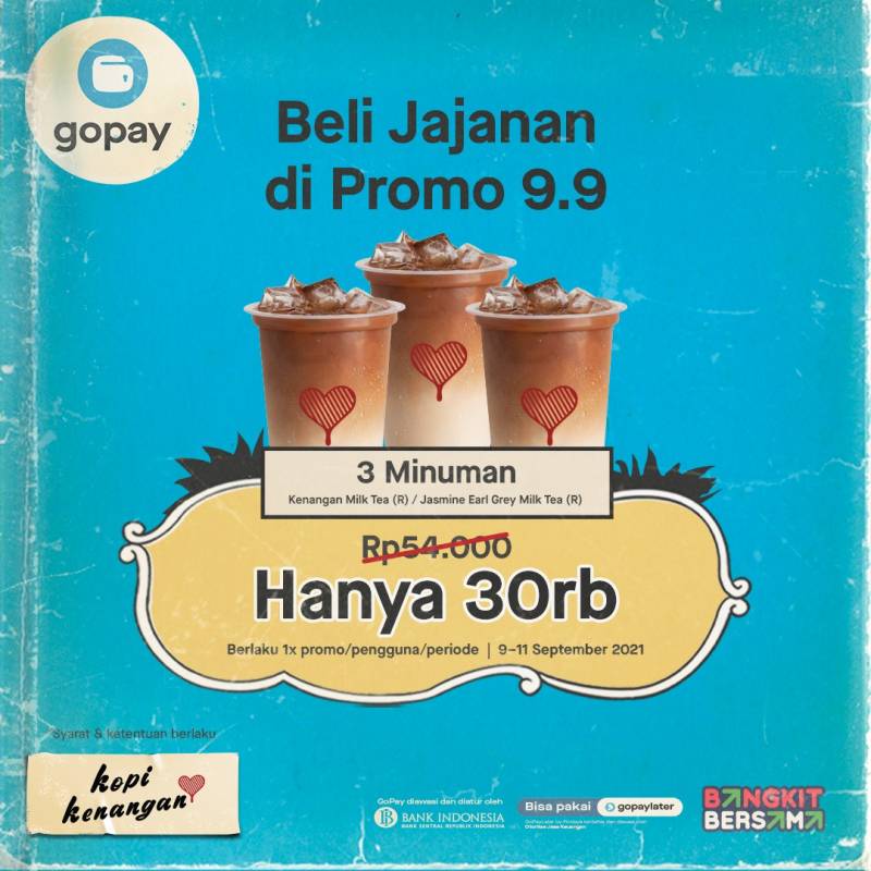 Jajan Kenyang Pakai GoPay Bisa dapat Cashback 50 persen