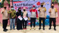 Ratusan Mahasiswa Unsulbar Ikut Sukseskan Vaksinasi