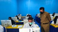 Bupati Basli Ali Pantau Pelaksanaan Tes PPPK