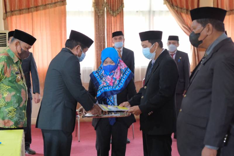 21 Pejabat Struktural Dilantik, Kaswadi Menaruh Harapan Besar