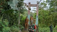 Bukan Akses Satu-satunya, Didampingi Kadis PUPR Luwu, Dandim Sawerigading 1403 Tutup Jembatan yang Sempat Viral