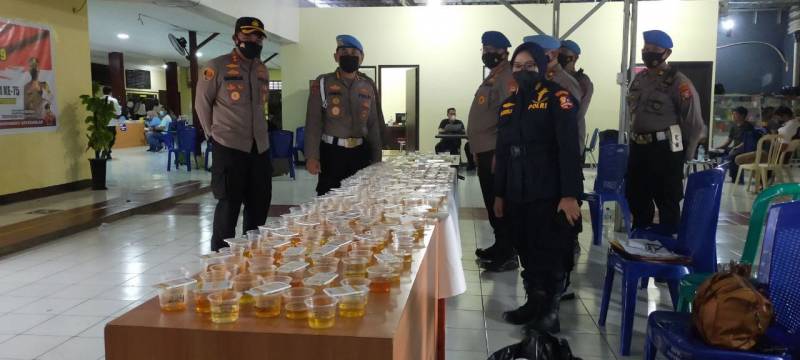 Divpropam Polri Sidak Polres Pelabuhan Makassar, Periksa Urine dan Sikap Tampang Anggota