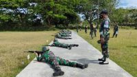 Asah Kemampuan Skill Personel, Kodim 1426/Takalar Gelar Latihan Menembak Triwulan