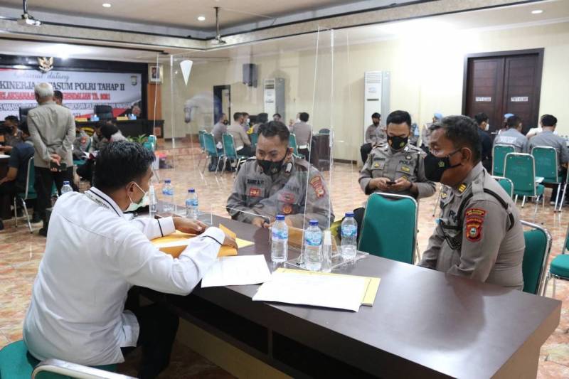 Polres Pelabuhan Makassar Ikuti Audit kinerja Itwasum Polri