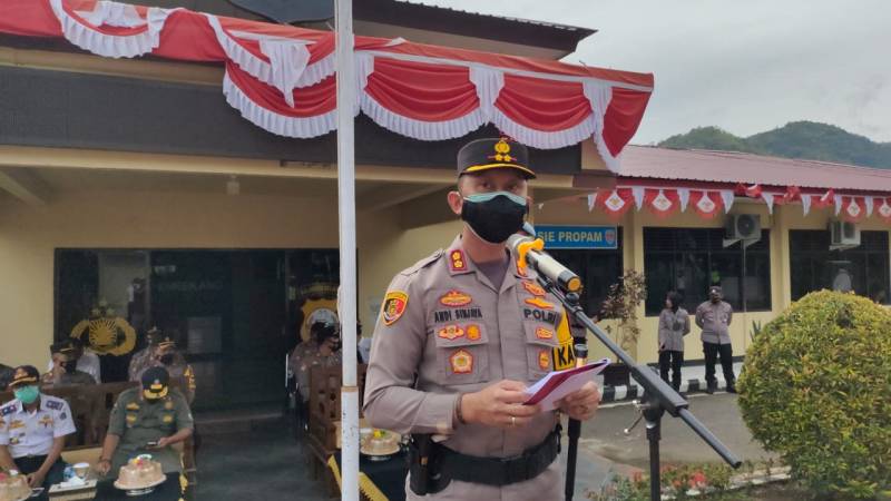 Pimpin Apel Gelar Pasukan Operasi Patuh, Kapolres Imbau Masyarakat Taati Aturan Lalu Lintas
