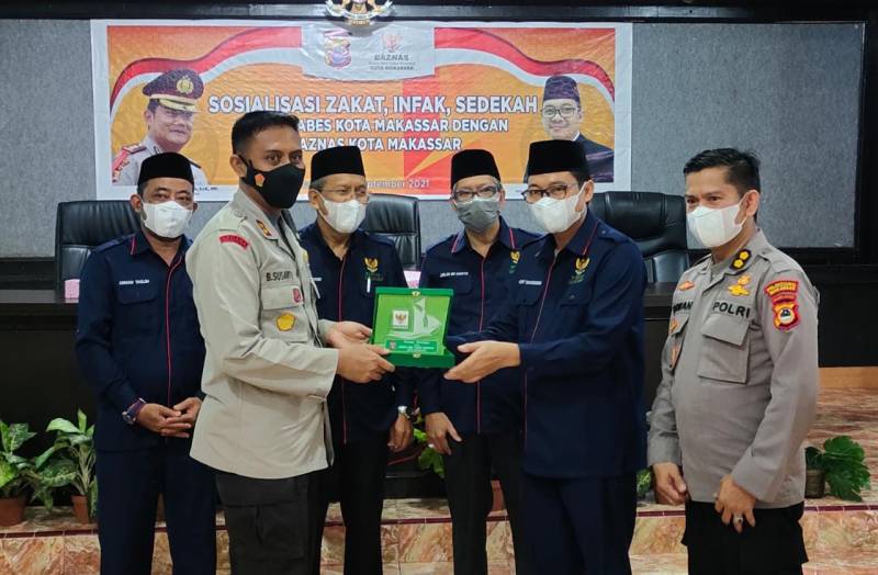 Kapolrestabes Kota Makassar Undang BAZNAS Makassar, Ada Apa?