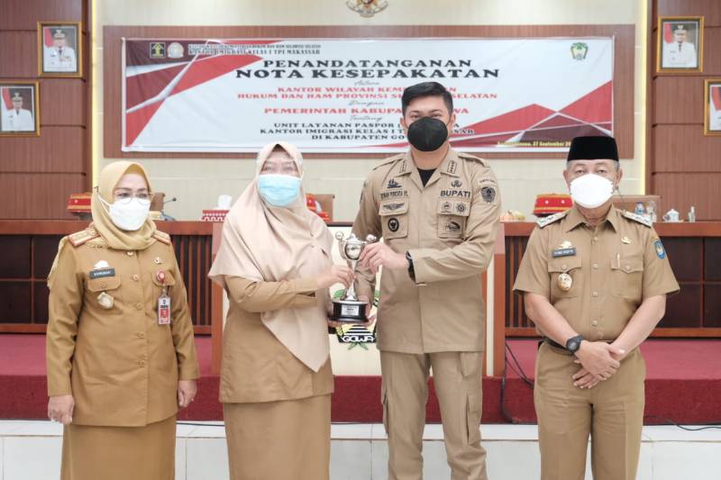 Komitmen Wujudkan Kesetaraan dan Keadilan Gender, Gowa Raih Penghargaan