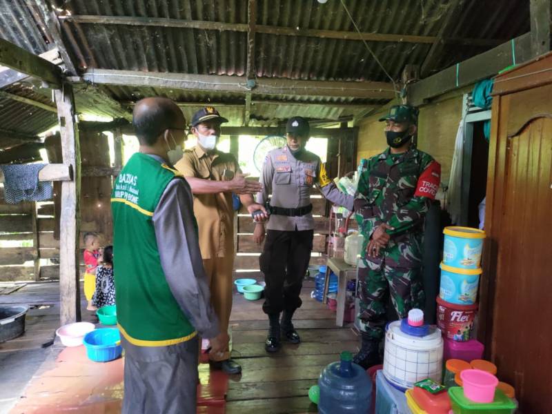 Bahan Bantuan Bedah Rumah Baznas Bone Tiba di Sibulue