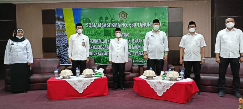 Kabid PHU Kanwil Kemenag Sulsel Bangun Optimisme Jemaah Haji Tertunda Kota Parepare