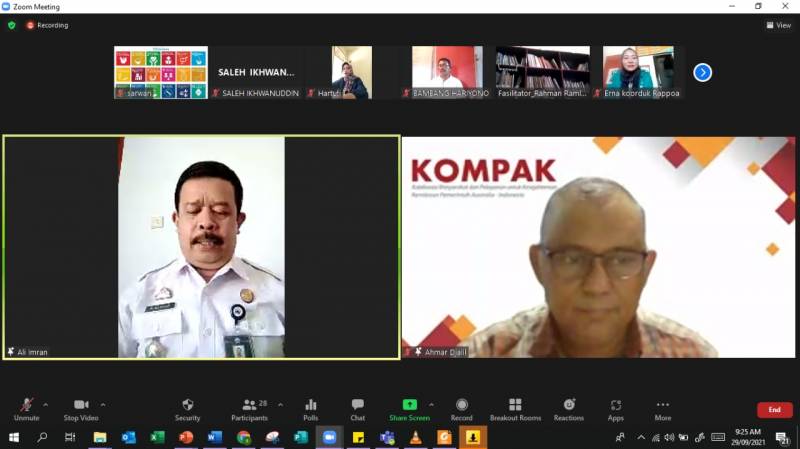 Pemkab Bantaeng -- KOMPAK Harapkan Koordukcapil Kawal LABKD Menuju Bantaeng Tertib Data Adminduk