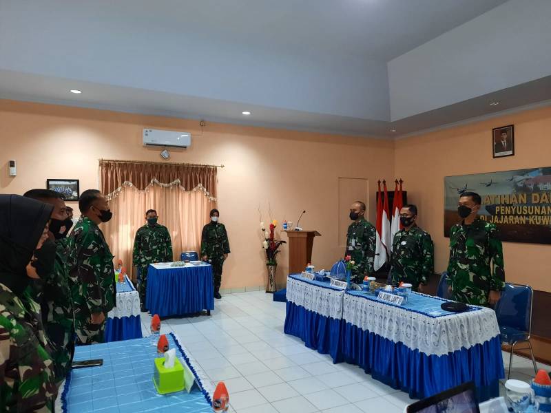 Satker Jajaran Kuwil Lantamal VI Makassar Terima Pelatihan dan Bimtek Penyusunan Laporan Keuangan UO TNI AL