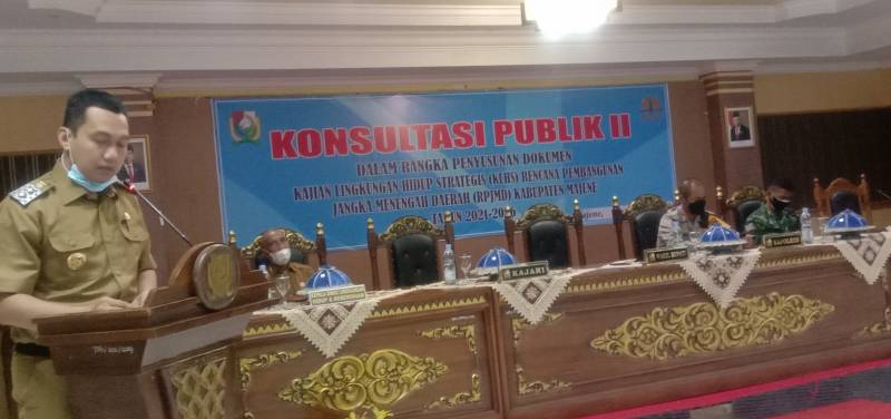 DLHK Majene Gelar Konsultasi Publik II