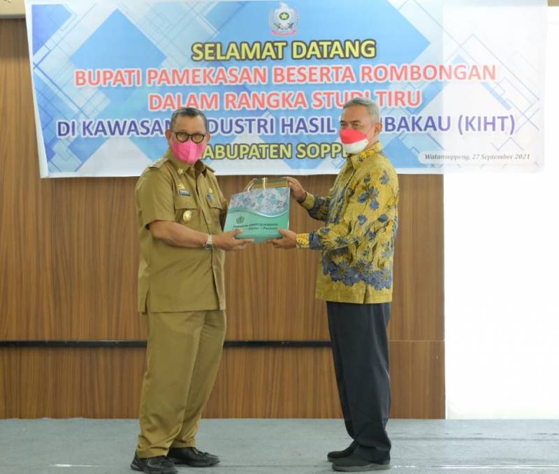 Kabupaten Pamekasan Berguru ke Soppeng Soal Pengelolaan KIHT