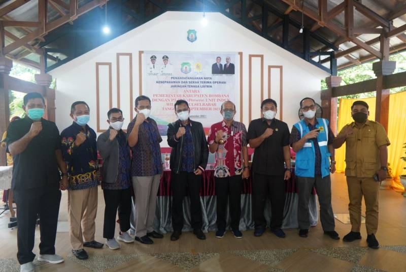 Listriki 770 Rumah Tangga, PLN Jalin Kerja Sama dengan Pemkab Bombana