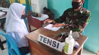 Gerak Cepat Putus Penularan Covid-19, Personil Dandim Sasar Siswa SMA di Polut