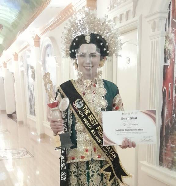 Ayu Deviana Torehkan Prestasi di Ajang Pemilihan Duta Wisata Sulsel