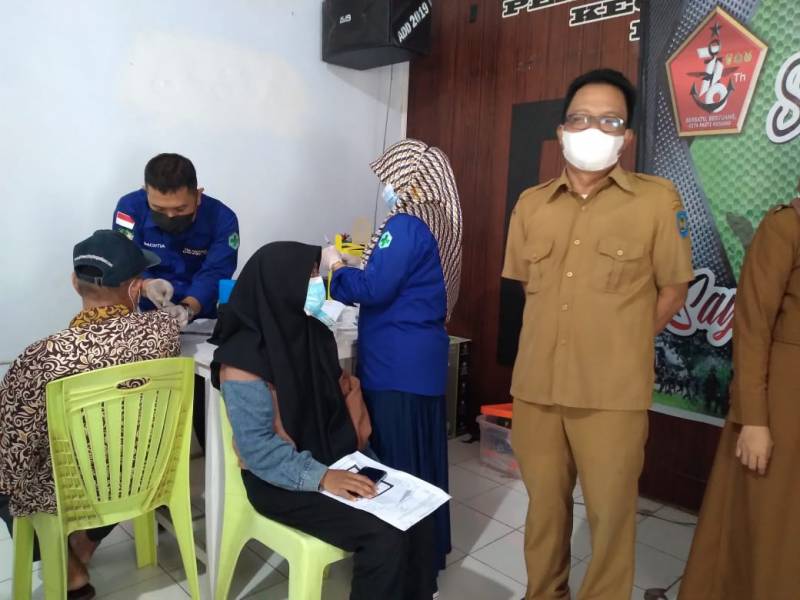 Warga Desa Bontoala Semangat ikut Vaksin