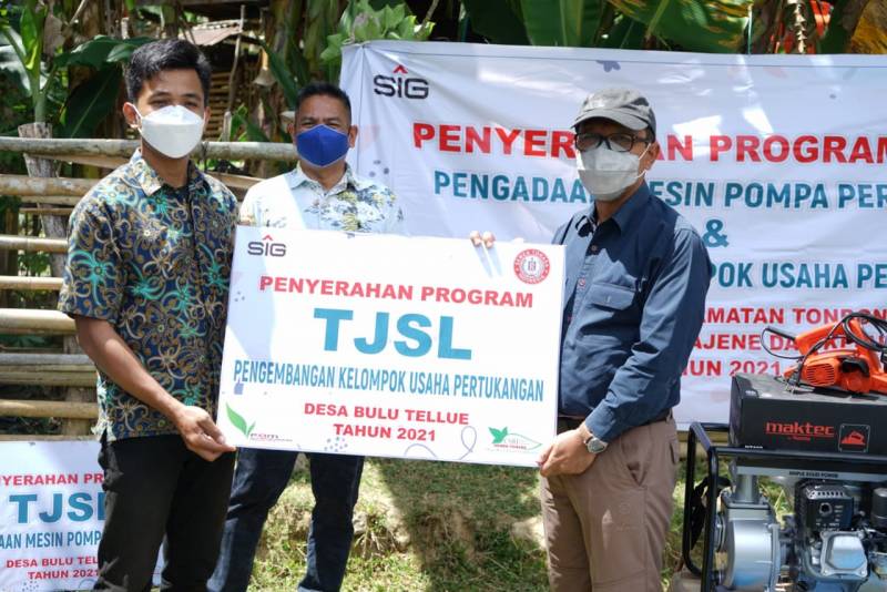 PT Semen Tonasa Laksanakan Monitoring Program TJSL