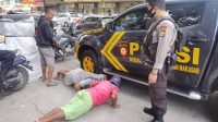 IMG-20211007-WA0037 Polres Pelabuhan Hukum Push Up Pelanggar Prokes