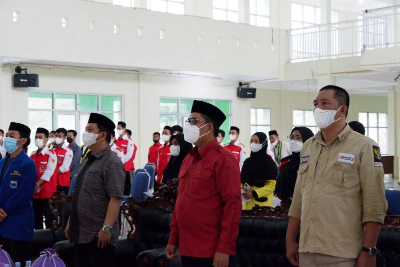 Wabup Takalar Hadiri Pelantikan Pemuda PMII di Takalar