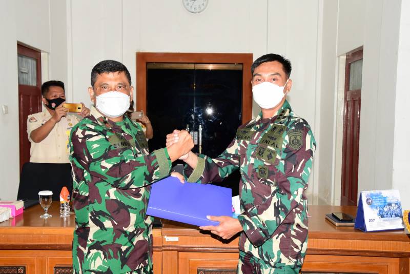 Bimtek P2K dan SKP PNS Serta Wasdal Jabfung Arsiparis PNS TNI AL TA. 2021 di Mako Lantamal VI