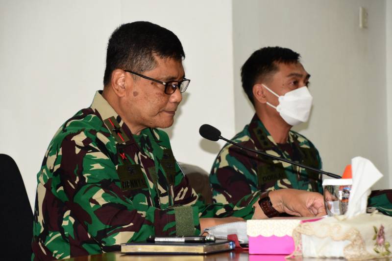 Bimtek P2K dan SKP PNS Serta Wasdal Jabfung Arsiparis PNS TNI AL TA. 2021 di Mako Lantamal VI